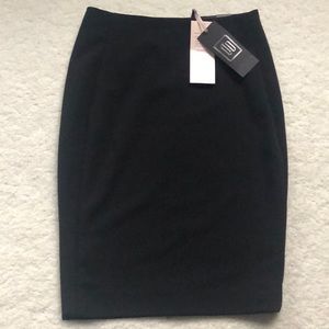 The Limited high waisted black pencil skirt size 4
